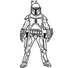 Download and print these star wars jango fett coloring pages for free. Jango Fett Drawing at GetDrawings | Free download