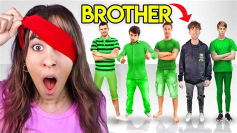 Sister Tries To Find Brother Blindfolded Emotional Youtube