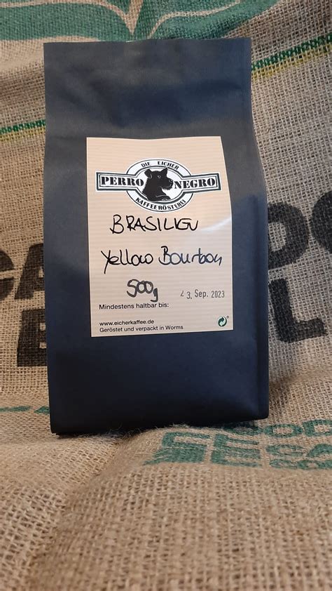 Perro Negro Kaffeerösterei Brasilien Yellow Bourbon 500g