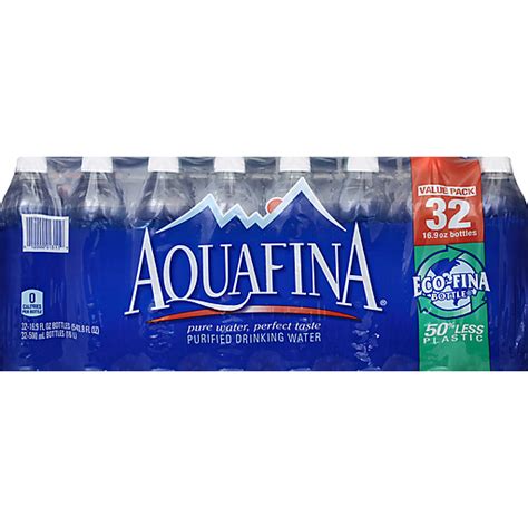 Aquafina Purified Drinking Water 32 Ct Spring Carlie Cs