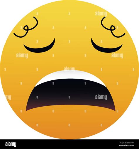 Weary Face Stock Vector Images Alamy
