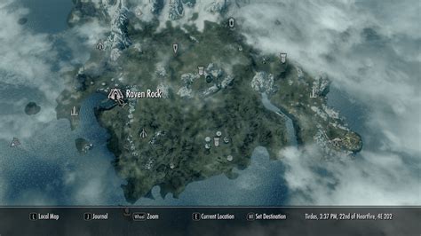 Skyrim Solstheim Map All Locations