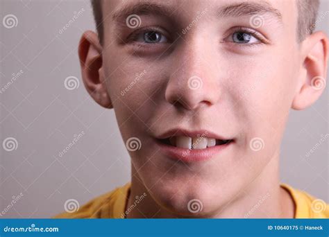 Portrait Of A Boy Stock Image Image Of Background Normal 10640175