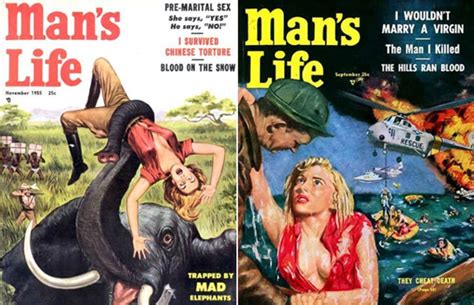 Classic Mans Life Magazine Covers From The 1950s Complex