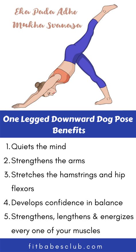 How To Do One Legged Downward Dog Pose And Benefits Easy Yoga
