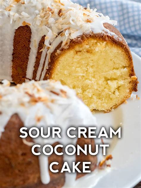 Maybe you would like to learn more about one of these? Sour Cream Coconut Bundt Cake - 99easyrecipes