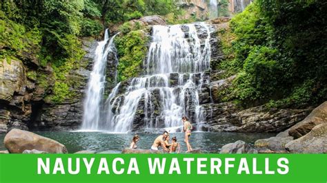 Nauyaca Waterfalls Costa Rica Aerial Video Youtube
