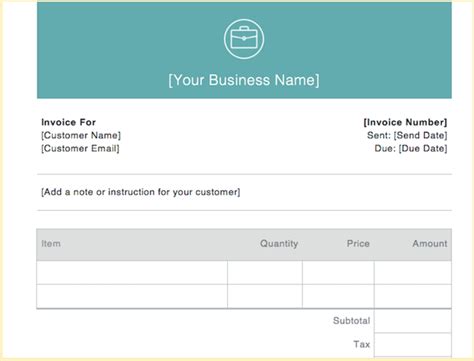 Images Of Types Of Invoices Invoice Template Ideas