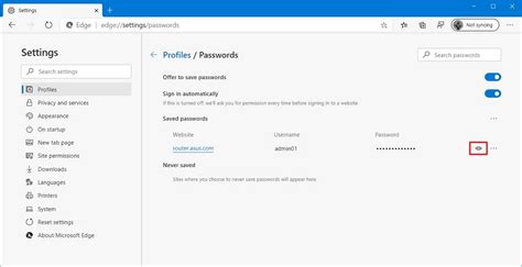 How To Remove Saved Passwords In Microsoft Edge On Windows 10 Youtube