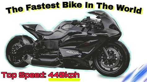 The Fastest Motorcycle 440kph Mtt 420rr Youtube