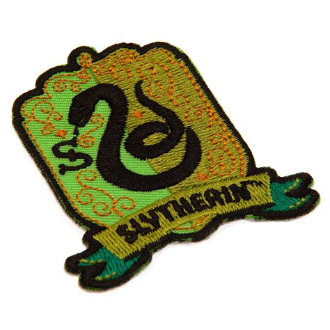 Harry Potter Slytherin Crest Iron On Sticker Hole In The Wall Hole In