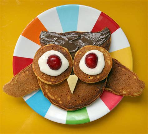 Owlpancake Food Art Pancakes Food Art Creative Food