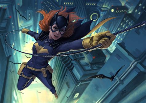 Batgirl Flying Hd Superheroes 4k Wallpapers Images Backgrounds