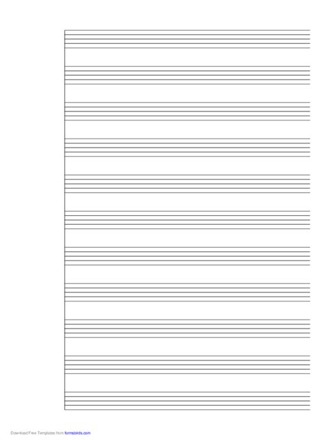 All sorts of music can have a positive effect on the brain. Manuscript Paper - 118 Free Templates in PDF, Word, Excel Download