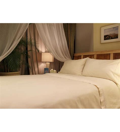 California King Organic Cotton Sheet Set Plow And Hearth