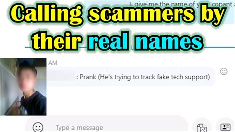 Calling Scammers By Their Real Names Youtube In 2021 Scammers