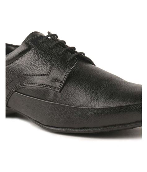 Paragon Black Formal Shoes Price In India Buy Paragon Black Formal