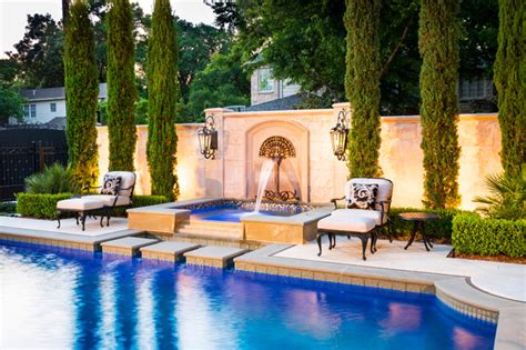 Elegant Traditional Pool Dallas By Pool Environments Inc