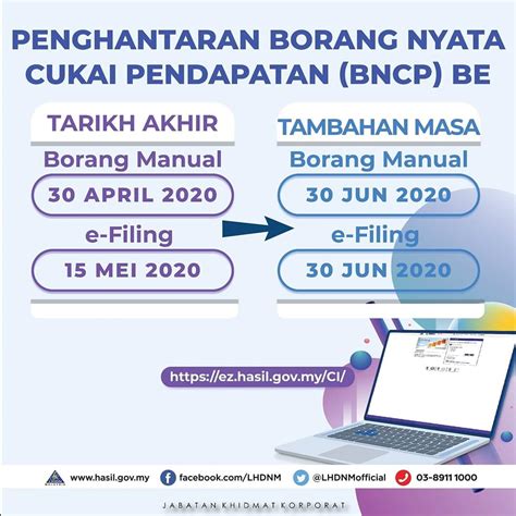 File online income tax return without any hassle. Penghantaran Borang Manual dan e-filing dilanjutkan ...