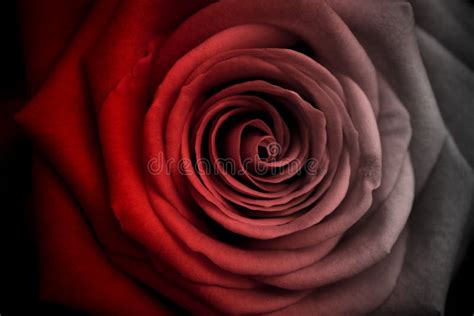 Faded Red Rose Stock Image Image Of Single T Blossom 36909043