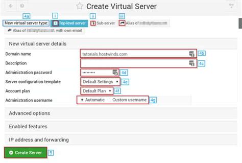 Come Creare Un Sub Server In Virtualmin Hostwinds