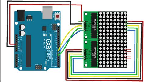 Using 8x8 Dot Matrix Led With Arduino And Its Cascade Connection Tutorial