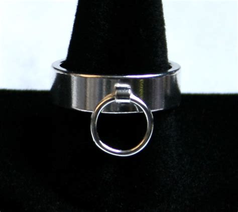 Heavyweight Sterling Silver Ring Of O Bdsm Ring Story Of O Ring