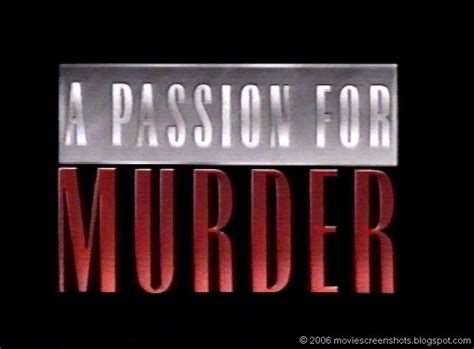 Vagebonds Movie Screenshots Passion For Murder A Black Ice 1992