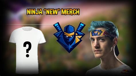 Ninja New Merch Reveal Fortnite Twitch Best Moments Youtube