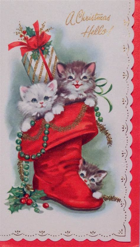 Pin By Terri Brown On ღ Vintage Paper 4 ღ Vintage Christmas Cards
