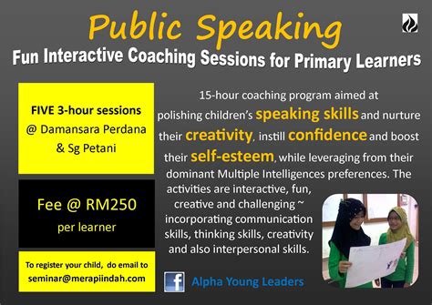 Location map and contact details. Public Speaking Coaching Program for Young Learners in ...