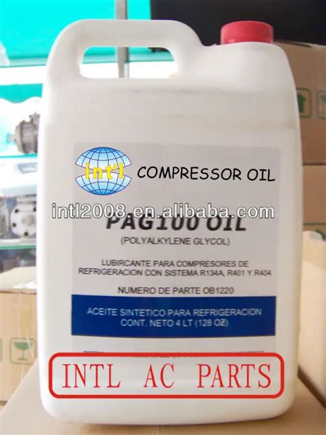 Pag 46 100 150 4 Liter Ac Compressor Oil R134a Ac Systems Car Air