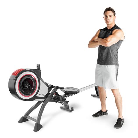 Marcy Foldable Turbine Rowing Machine Rower With 8 Resistance Setting