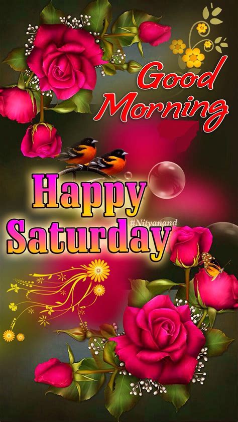 Happy saturday good morning wallpaper with the scenery. Saturday Morning~~J | Good morning happy saturday, Happy ...