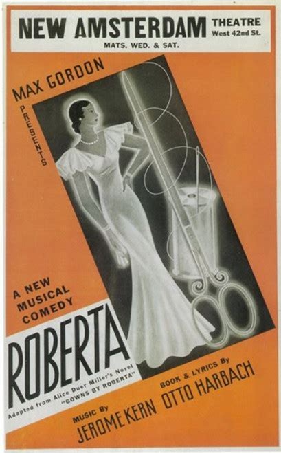 Roberta Broadway Movie Poster 11 X 17 Item Mov407667 Posterazzi