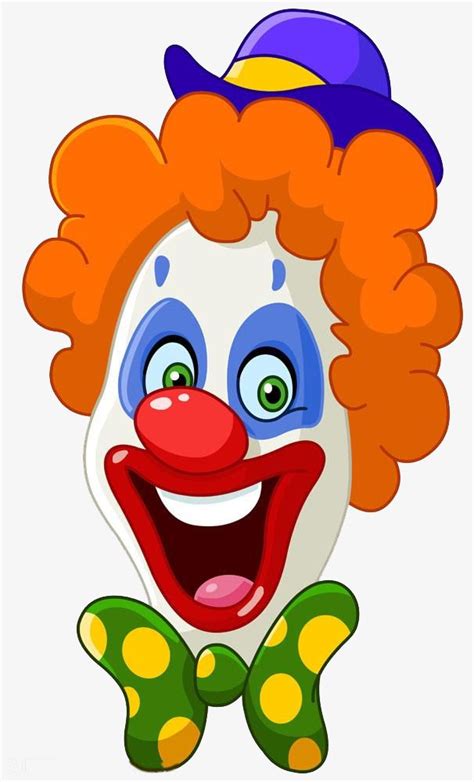 A Cartoon Clown With Red Hair And Green Pants