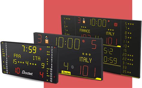 Bodet Sport Multisport Scoreboards And Video Display