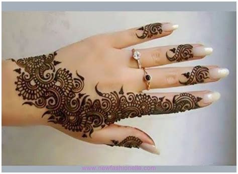 Finger Mehndi Designs 2019 For Brides Newfashionelle