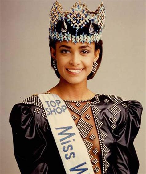 Miss World 1986 Winner Giselle Laronde From Trinidad And Tobago Miss