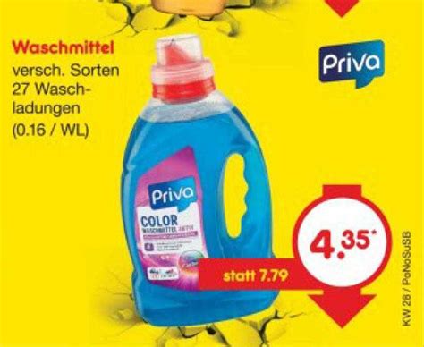 Priva Waschmittel Angebot Bei Netto Marken Discount 1prospektede