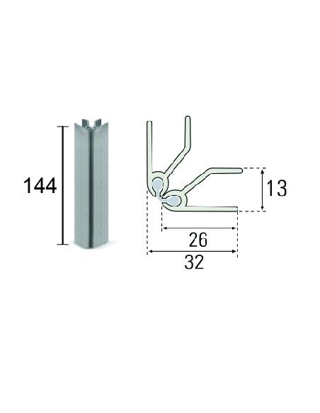 Las aleaciones de aluminio son aleaciones obtenidas a partir de aluminio y otros elementos (generalmente cobre, zinc, manganeso, magnesio, silicio, hierro, cromo, níquel, titanio, plata, estaño y plomo). ZOCALO ALUMINIO ZCL3