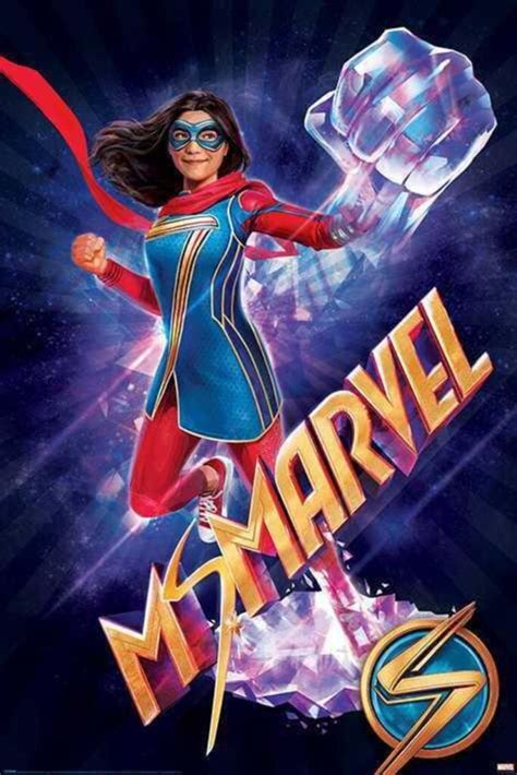‘ms Marvel New Promo Art Shows Off Kamala Khans Powers Heroic