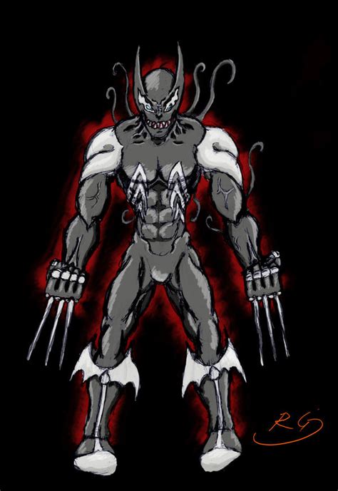 Symbiote Wolverine By The Inferno Symbiote On Deviantart
