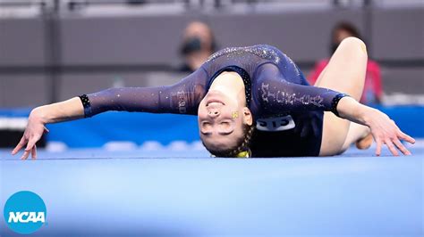 Natalie Wojcik Floor At 2021 Ncaa Gymnastics Championship Youtube