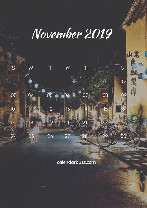 November 2019 Screensaver Calendar Wallpaper Calendar Wallpaper Images