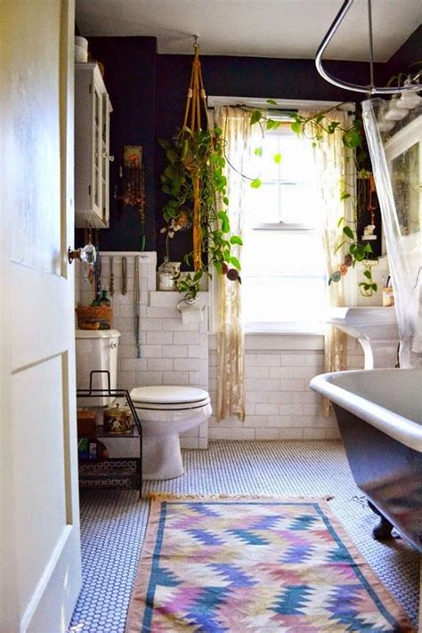 45 Alluring Bohemian Bathroom Designs That Make The Space Unique In Itself