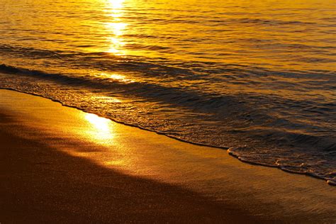 banco de imagens de praia mar costa areia oceano horizonte dom nascer do sol por do