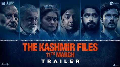 The Kashmir Files Official Trailer I Anupam I Mithun I Darshan I Pallavi I Vivek I 11 March