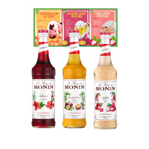 Buy Go2 GroceriesBundle Monin Premium Fruit Flavoured Cocktail S 3 X