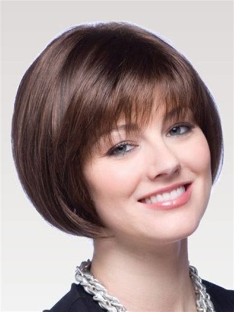 Try our 18 best short hairstyles for round faces and find that really suits you ❤ collection of a cute short hairstyle for round faces should be above the forehead to a nice height with wispy light taking into account that this style is unconventional, it can fit only fine hair texture. 15 Gratifying Short Hairstyles for Round Faces ...